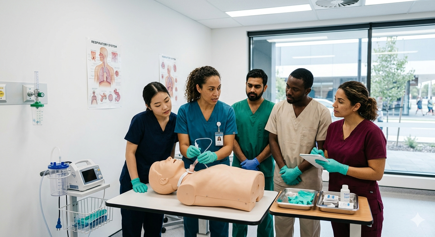 TrustCare clinical educator training NDIS support workers in high-intensity daily personal activities Perth
